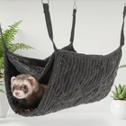 Large Ferret Hammock Pet Tunnel Bed Animal Hanging For Cage Guineas Pig