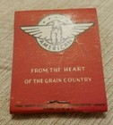  Vintage Matchbook Cover Pekin Illinois American Distilling Co Sausalito Ca