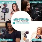 Universal Shotgun Microphone With Shock Mount For Nikon Canon Dslr Camera