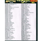50 s Hits  Chartbuster Cb-454 Karaoke 6 Cd g New  In White Sleeves