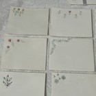 Vtg Handmade Stationary Floral Embroidered Appliqu   3d   Envelopes Lot Of 12