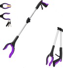 32 Inch Heavy Dutyup To 10 Lbs Reacher Grabber Tool With Strong Magnetic Purp   