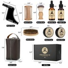 Beard Kit Gifts For Men  9 Pcs Ultimate Beard Grooming Club Set W 2 Beard Oil   