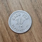 Jordan Valley Oregon Trade Token- J v  Pool Hall  Good For 10   In Merchandise