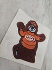 Vintage A   W Restaurant Flocked Bear Sticker Root Beer Float