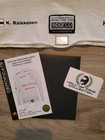 Kimi Raikkonen Formula One Race Used Alfa Romeo F1 Team Nomex Firesuit Wcoa