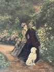 Emile Boulard Antique 19th Century French Impressionist Landscape Oil Painting