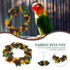  Parrot Swing Toy Cotton Rope Ring Bird Swings For Parrots Hanging