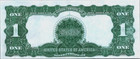 1899  1 Silver Certificate Black Eagle Fr  233 Teehee Burke