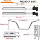 Inverted Front Forks Suspension With Handlebar Kit For Gmb100 Ct100u Db30 Mmb80