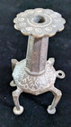 Antique Bronze Islamic Kohl Flask Surmadani Kajal Bottle  H 9 5 Cm
