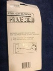 25  Ft Telephone Extension Cord White Phone Cable Wire Line W Connectors 