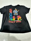 Snoop Dogg West Coast Rap T-shirt Tha Dogg Collection Y2k Doggystyle Large Black
