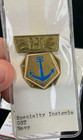 Vintage Gdr East German Military Technology Badge Pins