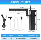 Submersible Internal Aquarium Filter Multiple Function Powerful Pump Fish Tank