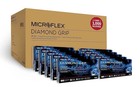 Microflex Diamond Grip Latex Gloves  Large  10 Boxes Of 100 Ea  1000 Pcs Total