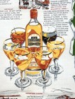 Vintage New Blackstaff Linen Cotton Tea Towel Irish Coffee Ireland