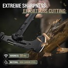 Freelander Camping Axe With Sheath  Sharp Tactical Hatchet Axe With Clip And Bot