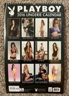 New Sealed 2016 Playboy Lingerie Wall Calendar Sexy Playmates Collectible Mint 