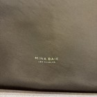 Mina Baie Los Angeles Aria Everyday Pouch Carryall Wristlet Nylon Espresso