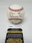 Vern Law Signed Rawlings Official National League Baseball Jsa Coa A9