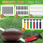  100 Sets Ball Pump Bulk Air Pump For Sports Balls Include Needle Multicolor