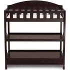Delta Children Wilmington Changing Table With Pad  Dark Chocolate