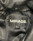 Vintage Black Leather Bomber Jacket Men s Large Motorcycle Bike