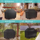 Bbq Gas Grill Cover Barbecue Waterproof Outdoor Heavy Duty Uv Protection 57 Inch