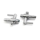 20pcs Aquarium 1-way Valves Threaded Air Distributor Splitter Control Valves