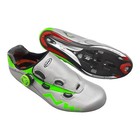 Northwave Extreme S Carbon Road Bike Shoes Size 42 Silver Green Reflex Nw - New