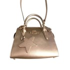 Coach Nwt Andrea Carryall Bag Pearlized Gold Champagne Authentic Crossbody