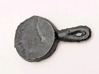Miniature Hammered Look Cast Iron Skillet Fry Pan  Vintage Dollhouse 