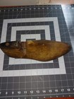 Vintage Shoe Last Mold Form Wood Metal Display Folk Art