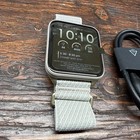 Garmin Venu X1 Fitness Smartwatch Titanium W  Nylon Band   Charger