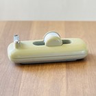 Vintage Eldon Desk Top Tape Dispenser Flip Up Mod Design Almond Retro Mcm 1981