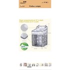 Diaper Caddy Organizer Gray Cloud Nursery Hanging Storage