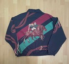 Ralph Lauren Polo Equestrian Bayport Stampede Horse Jacket Stadium 1992 Vintage