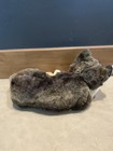 Vintage Ty 2003 Retired Classic Musher The Husky Wolf Dog Laying Pup 12  Plush