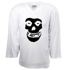 Misfits Graphic On An Ice Hockey Jersey With Your Name And Number On The Back