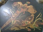 Extra Large Tin Metal Vintage Tray Of Pheasants  It Can Hang On The Wall Very Go