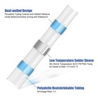 100pcs Waterproof Solder Seal Wire Connectors Awg 12-10  Yellow Heat Shrink B   