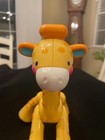 Fisher Price Mazing Nimals Click Clack 10 5  Yellow Giraffe  adorable  A 