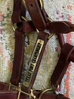 Pony Leather Trophy Halter Soft Leather Maker Marked Ships For Free