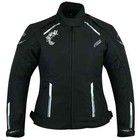 New Ladies Motorcycle Suit Biker Motorbike Suit Jacket   Trousers With Protectors