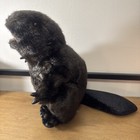 Folkmanis Beaver Puppet Realistic Animal Full Body Plush Movable Mouth 18 