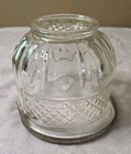 Glass Ice Bucket With Metal Handle