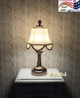 1 12 Dollhouse Miniature Table Lamp Led Light Lamp Battery Use Decoration