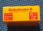 Kodachrome Ii Color Movie Film For Double 8mm Roll Cameras  25 Ft  K459