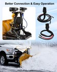 2 Pin Battery Cable Plow And Truck Side Fit For Western Fisher Snow Plow Replace
